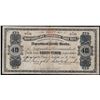 Image 1 : Nfld Cash Note 1907 40¢ NF-2g #0536 PMG Choice Fine-15.  Only 6 known examples.