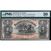 Image 1 : 1898 $1 DC-13a #419634, PMG Choice Very Fine-30. A bright example for grade.