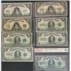 Image 1 : Dominion banknote lot; 1917-1923 $1's VG to VF, lot of 8 notes.
