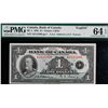 Image 1 : 1935 $1 BC-1 #A3115390, PMG Choice Uncirculated-64EPQ.