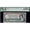 Image 2 : 1954 $1 BC-29aA #*A/A 0000947 PCGS Splendid Gem Uncirculated-66 PPQ.   This is a bright and pristine