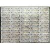 Image 1 : 1989 $10 BC-57c #BEH Uncut Sheet of 40 Notes. A nice typical AU/UNC example with ligt handling and s