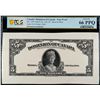 Image 2 : Proof Notes;  1924 $5 DC-27FP, PCGS Superb Gem Uncirculated-66PPQ.  Black and White Face Proof examp