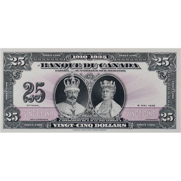 1935 $25 BC-12FP French Face Proof LCG Gem Uncirculated-66 PPQ
