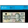 Image 1 : Specimen Note;  1991 $20 BC-58aS #EIA0000000, CCCS Choice Uncirculated-64 Specimen 0551.