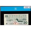Image 2 : Specimen Note;  1991 $20 BC-58aS #EIA0000000, CCCS Choice Uncirculated-64 Specimen 0551.