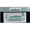 Image 2 : Error Note;  1973 $1 BC-46a #GS2881419, Cutting Error Note;  PCGS Extra Fine-40PPQ.