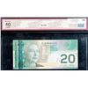Image 2 : Error Note;  2004 $20 BC-64a #AYS8160067, Partial Digit Serial Number, BCS Extra Fine-40.