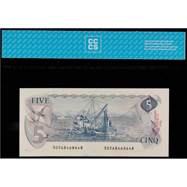 RADAR; 1979 $5 BC-53b #30568468648 CCCS Choice Uncirculated-64 "3 Digit radar"