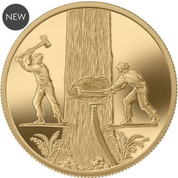 2006 $200 Timber Trade - 22-kt. Gold Coin.