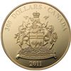 2011 $300 Provincial Coat of Arms: Manitoba - 14-kt. Gold Coin.