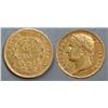 Image 1 : France;  1809-A Gold 40 Francs EF or better.