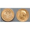Image 1 : Russia;  1903 10 Roubles EF - Gold Nicholas II,    0,248 oz.