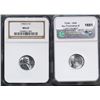 USA;  1943-D 1¢ NGC Superb Gem Mint State-67