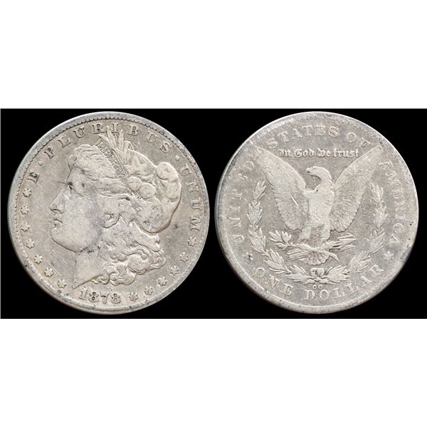 USA;  1878-CC $1 VF