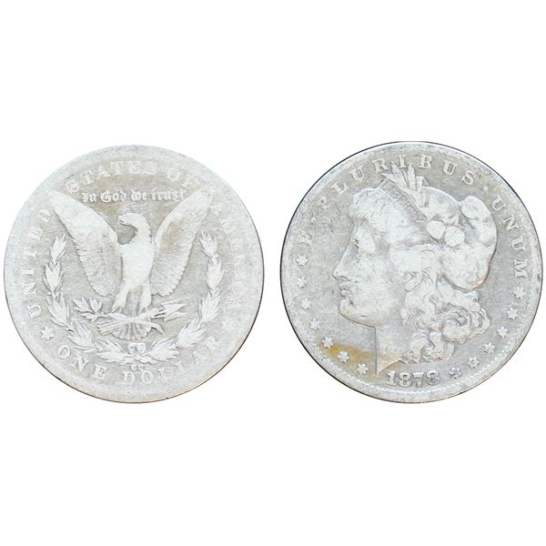 USA;  1878-CC $1 VG or better.