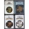 Image 1 : USA;  1881-S $1 MCCLAREN Collection Choice Mint State-63, 1881-S Choice Mint State-64, 1885-O Choice