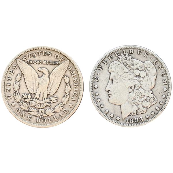 USA;  1883-CC $1 F+ or better.