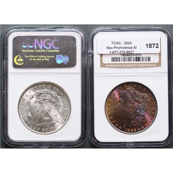 USA;  1886 $1 NGC Choice Mint State-63