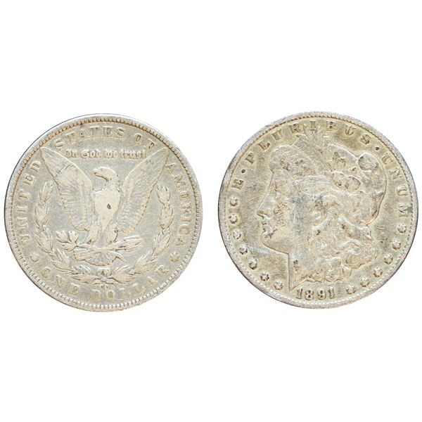 USA;  1891-CC $1 F or better.