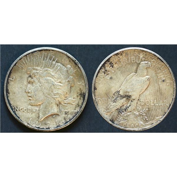 USA;  Peace Dollar 1921 $1 EF or better