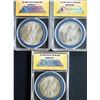 Image 2 : USA;  1922 $1 Vam-2, 1922-S Vam-2G & 1923-S Vam-1AX all ANACS graded Mint State-61-Choice Mint State
