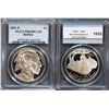 Image 1 : USA;  2001-P $1 Buffalo PCGS Splendid PROOF-69DCAM