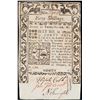 Image 1 : USA;  Colonial Note - Rhode Island 1786 Forty Shillings (Two Pounds).
