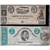 Image 2 : USA; Confederate Notes;  includes The Mechanics Bank 1858 $, Augusta Insurance & Banking Co. 1861 $1