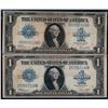 Image 1 : USA; 1923 $1 Fine or better.  Lot of 2 notes.