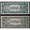 Image 2 : USA; 1935 $1's "HAWAII"  Both notes VG to VF+.