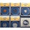 Image 1 : Year Sets;  1953 1¢ to $1 Year Set & 1954.  Lot of 2 Year sets graded mostly ANACS Choice Mint State