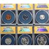 Image 3 : Year Sets;  1953 1¢ to $1 Year Set & 1954.  Lot of 2 Year sets graded mostly ANACS Choice Mint State