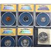 Image 4 : Year Sets;  1953 1¢ to $1 Year Set & 1954.  Lot of 2 Year sets graded mostly ANACS Choice Mint State