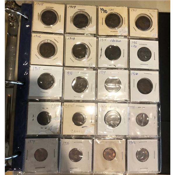 Decimal Coin Collection; Various denominations, varieties and grades.  Includes several silver coins