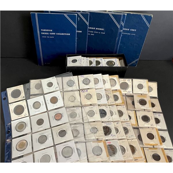 Decimal Coin Lot; Various denominations, varieties and grades.