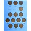 Image 2 : Complete date set! 1858-1920 Large cents, includes some better varieties