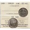 Image 1 : 1882H 10¢ ICCS Extra Fine-40.