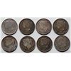 Image 2 : 1893 10¢ FT to 1901.  Lot of 8 coins VF and better on average w/some exceptions.  See Pic.