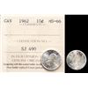 Image 1 : 1962 10¢ ICCS Superb Gem Mint State-66.