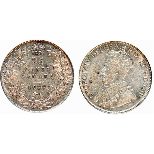 1927 25¢ PCGS Choice Extra Fine-45.