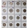 Image 1 : 1937-1953 25¢ All VG to Proof-Like.  Average AU.  Lot of 16 coins.