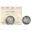1957 25¢ ICCS Gem Proof-Like-65 Heavy Cameo