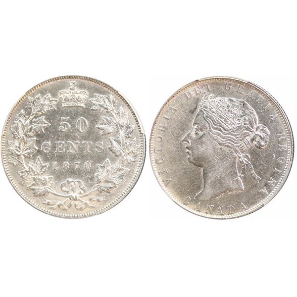 1870 50¢ LCW PCGS AU Details.  Designated with Issue.  See Pic.