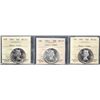 Image 1 : 1960 50¢, 1963, and 1964, all ICCS Gem Mint State-65 Heavy Cameo.