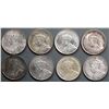 Image 2 : 1935 $1 (6), 1936 (2)  Lot of 8 coins.  All EF to AU with issues.