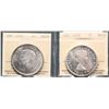 Image 1 : 1939 $1,1958 Both coins ICCS Choice Mint State-63