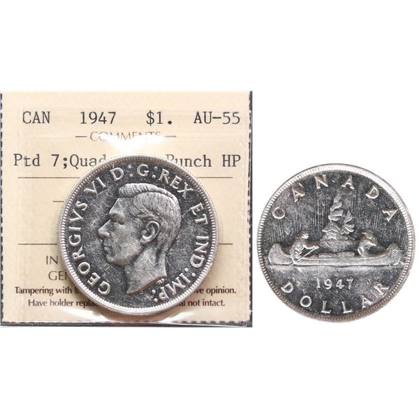 1947 $1 P7 QPHP ICCS Choice About Uncirculated-55