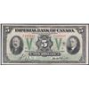Image 1 : The Imperial Bank of Canada 1933 $5 #F105042 CH-375-20-02, PMG Choice Very Fine-25.