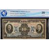 Image 1 : The Imperial Bank of Canada 1933 $10 CH-375-20-04, WMG VF20.  View and Bid accordingly.